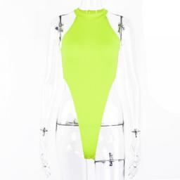 Women Sleeveless Bodysuit Leotard Tops Summer Sexy 1 PCS Swimsuit Bikini Set Blouse Jumpsuit Rompers Bodysuit Tank