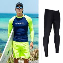 SAILBEE Men's UV Protect Surfing Rash Guard Long Sleeve Swimsuit Rashguard Surf Shirt