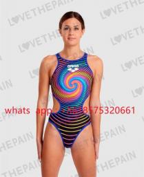 Women's One Swimsuit One-piece Swimsuits Breathable Swimwear For Training Fitness Lady Pro Race Swimming Backless Swimsuit
