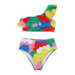 Swimsuit For Girls Separate Quick Drying Girl Swimwear Kid Girls Swimsuit Multicolor Swimsuit For Teenager Girls 10 12 14 Years