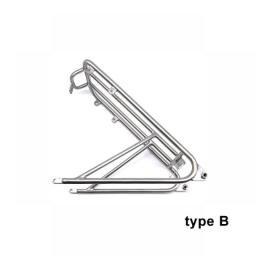 Super Lightweight Titanium Alloy Rear Rack  Fit For Brompton Bicycle