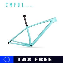 29er Boost  Carbon Mountain Bike Frame 12X148 Thru-Axle MTB Carbon Frame XC Frame Hardtail   Custom Painting Available