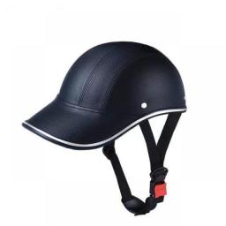 Baseball Caps Style Cycling Helmet Half Helmet Adjustable Bicycle Safe Caps Summer Bike Hat Cycling Equipment Adjustable Bike