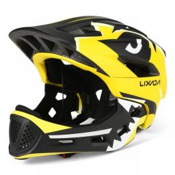 Lixada Motorcycle Children Helmet Kids Detachable Full Face Helmet Children Sports Safety Helmet For Cycling Skateboarding
