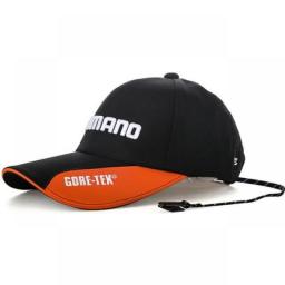 Original SHIMANO  Men Adjustable Fishing Sunscreen Caps Sport Baseball Cap Fishermen Hat Bucket Hat