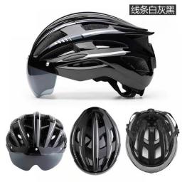 Detachable Landscape One-piece Windproof Riding Helmet Porous Breathable Helmet  Cycling Mtb Bicycle