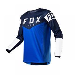 2022 Men's Downhill Jerseys Hpit Fox Mountain Bike MTB Shirts Offroad DH Motorcycle Jersey Motocross Sportwear Racing Bik