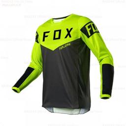 2023 Cycling Jersey Long Sleeve Motocross Jersey MTB Downhill Mountain Bike DH Maillot Ciclismo Hombre Quick Drying Jersey Shirt