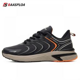 Baasploa Men Professional Running Shoes 2023 New Arrival Breathable Sport Shoes Men Comfort Lightweight Snekaers Free Shipping