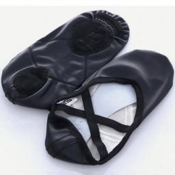 Brand New Composite Leather Ballet Dance Shoes Professional Soft Women Split Sole Pink Black Wholesale Ballerina Dancing Shoes