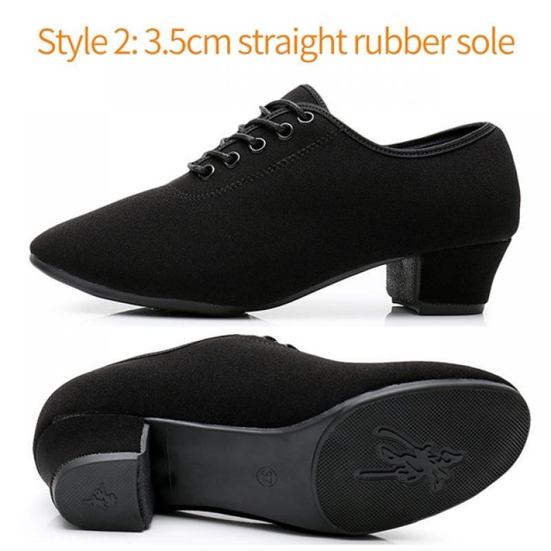 DIPLIP New Latin Dance ShoesTango Salsa Girls Woman Adult Modern Ballroom Dance Shoes Teacher Shoes 3.5/5cm Oxford Sneakers