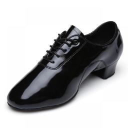 DIPLIP New Men's Latin Dance Shoes Modern Dance Hall Tango Children's Men's National Standard Dance Shoes 25-45 Yards