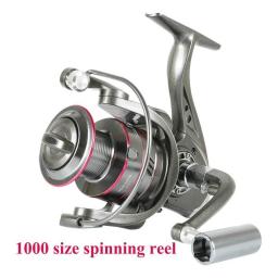 Fishing Reel Spinning 1000 2000Series Metal Spool Spinning Wheel For Sea Fishing Carp Fishing Coil Spinning Fishing Reel