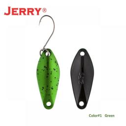Jerry Draco UL Freshwater Metal Spoon Fishing Lure Jigging Baits 2.5g3.5g4.5g Artificial Spinner Hard Baits For Trout Bass