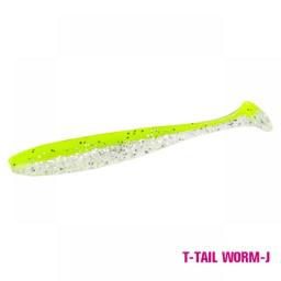 TSURINOYA NEW SIZE 100mm 120mm T Tail Worm Soft Lures Easy Shiner Artificial Soft Baits Odor Added For Bass Fishing Wobblers