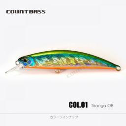 COUNTBASS Sinking Minnow 45mm 60mm 70mm 80mm 95mm Hard Baits Fishing Lures Wobblers Crankbaits Perch Leurre Angler’s Lure