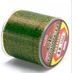 500m  Invisible  Carp Fishing Camouflage Nylon Rubber Thread  Line Super Strong Speckle Sinking For Fishing