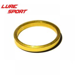 LureSport 10pcs Wind Check H 3mm Aluminum Trim Ring For Plastic Butt Rod Building Component Repair Rod DIY Accessory