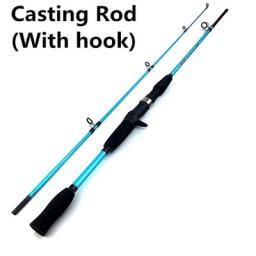 GHOTDA Baitcasting Rod 1.5M 1.8M M Power Lure Rod Casting Spinning Wt 3g-21g Ultra Light Boat Lure Fishing Rod