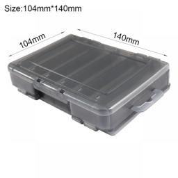 Fishing Lure Boxes Tackle Box Large Storage Double Sided Open Case Compartments Container Baits Gear Accesorios Set Pesca Tool