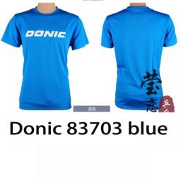 Original Donic Table Tennis T-shirt Unisex For Table Tennis Racket Ping Pong Game