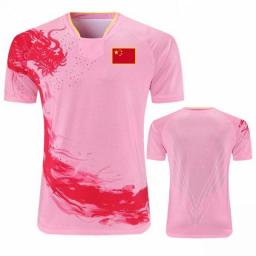 2022 CHINA Dragon Women Table Tennis Sets Jerseys, Men Ping Pong Clothes, Girls Table Tennis Shirt Shorts Kid Ping Pong Clothing