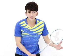 New Badminton Sport Shirts Game Training Jersey Couples Unisex Table Tennis And T-shirts Free Shipping