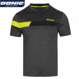 DONIC Table Tennis T-shirt Quick Dry Men Women Ping Pong Jersey Breathable Short Sleeve Training Shirt