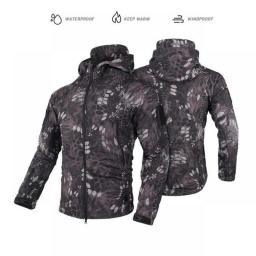 Winter Jacket For Man WaterProof WindProof SoftShell Jacket Suit Fishing Hiking Wear Tactical Army Military Combat Suit