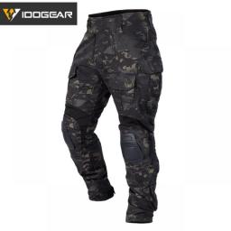 Idogear Tactical G3 Pants Airsoft Combat Trousers Military Army  Tactical  Bdu Camouflage Pants Winter Sportswear Ventilation