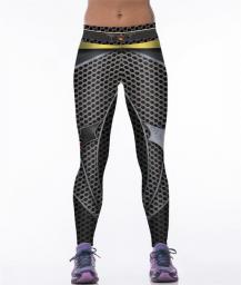 Women Sport Leggings Superhero 3D Print High Waist Elastic Gym Leggings Cosplay Pant Woman Skinny Fitness Tights Running Leggins