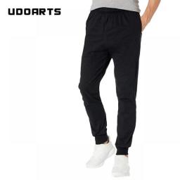 Udoarts Men's Everyday Cotton Joggers Pants(Fitted Ankle Version)