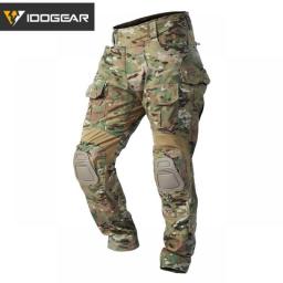 IDOGEAR Tactical G3 Pants Airsoft Combat Trousers Military Army  Tactical  Bdu Camouflage Pants Winter Sports 3205