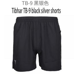 Genuine Original Tibhar Table Tennis Shorts TB-9  Comfortable High Elasticity Ping Pong Clothes Sportswear Shorts