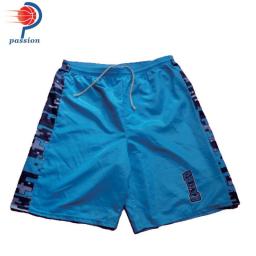 Fully Dye Sublimation Blue Camouflage Red Lacrosse Short