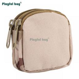 Tactical Slingshot Ball Waist Bag 1000D Dual Pockets Outdoor Sports Mini Wallet Durable Lightweight Pouch Zipper Bag AVA179