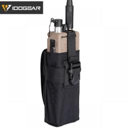 IDOGEAR Tactical Radio Pouch For RRV Vest Walkie Talkie MOLLE MBITR TRI PRC-148 152 Airsoft Tactical Tool Pouch 3552