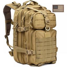 Military Tactical Backpack 3 Day Assault Pack Army Molle Bag 35L Large Outdoor Waterproof Hiking Camping Travel 600D Rucksack