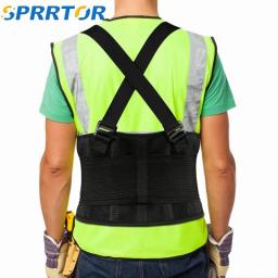 Back Brace Lumbar Back Support Belt With Removable Suspenders Lower Back Support Belt For Heavy Lifting And Work