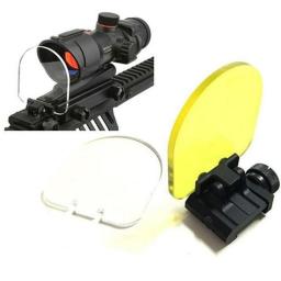 20mm Goggles Protector Rifle Airsoft Lens Guard Sight Scope Outdoor Tactical Tackle Holographic Glasses Eye Protection Accessory