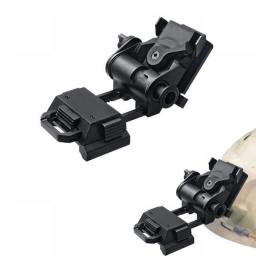 Night Vision Goggles NVG Mount Accessories For L4G24 Tactical Helmet Rhino Adjustable Full Aluminum Head Mounted Helmet & Mount