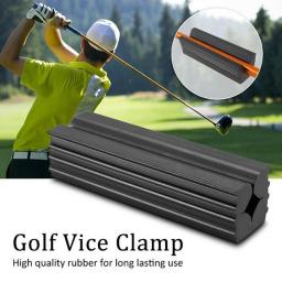 Rubber Vise Clamp For Golf Club Shafts Regripping Golf Club Grip Vice Clamps