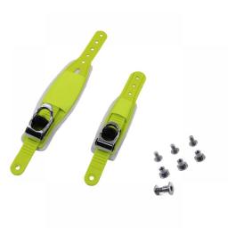 Set New High Quality Snowboard Binding Toe Ratchet Tongue Ladder Straps Black Cyan Plastic Ski Accessories Snowboarding