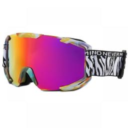 New Adult Ski Goggles Snow Snowboard Glasses Winter Outdoor Windproof Anti-fog Sports Goggles Motocross Cycling Safety Eyewear
