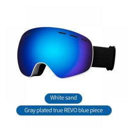 Ski Goggles Double Layers UV400 Anti Fog Men Women Outdoor Skiing Mask Glasses Protect Soft Snow Goggles Snowboard