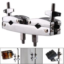 Connecting Clamp Holder Bracket Rod Percussion Drum Set For Cowbell Accessory Drum Set Professional Drum Cymbal Stand Connector