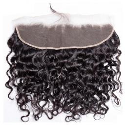 13x4 Water Wave Closure Human Hair Brazilian Lace Frontal Closure Curly Deep 4x4 Lace Frontal Closure Only Human Hair Remy Hair