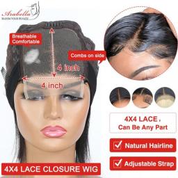 13x6 Hd Lace Front Wig 100Percent Human Hair Wigs Arabella Remy PrePlucked Body Wave Wig 13x4 Transparent Closure Human Hair Lace Wigs
