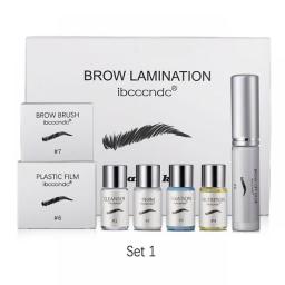 New Brow Lamination Kit Eyebrow Lifting Perming Lotion Kit With Brush Cling Flim Tools Hot Eye Brow Setting Cream Salon Supplies