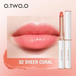O.TWO.O Lip Balm Colors Ever-changing Lips Plumper Oil Moisturizing Long Lasting With Natural Beeswax Lip Gloss Makeup Lip Care